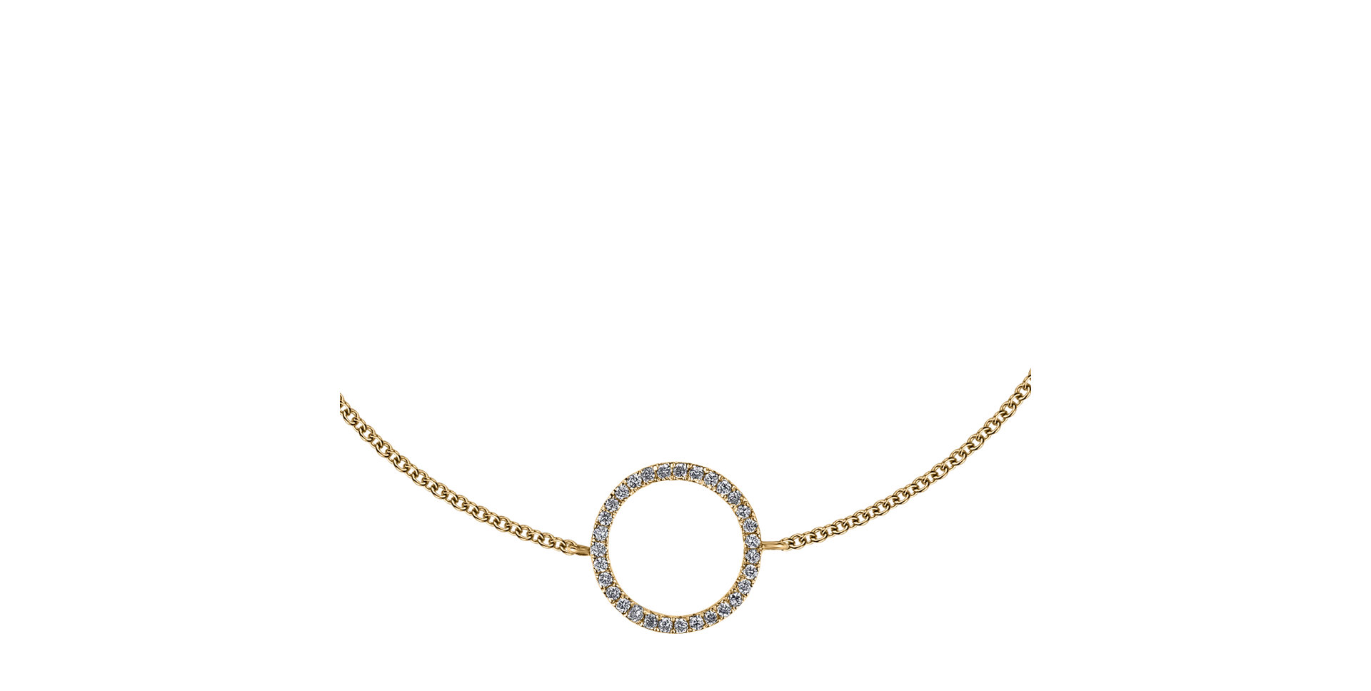 Diamond bracelet Circle