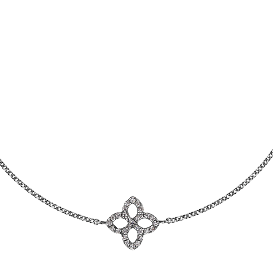 Diamond bracelet Glamorous Petals
