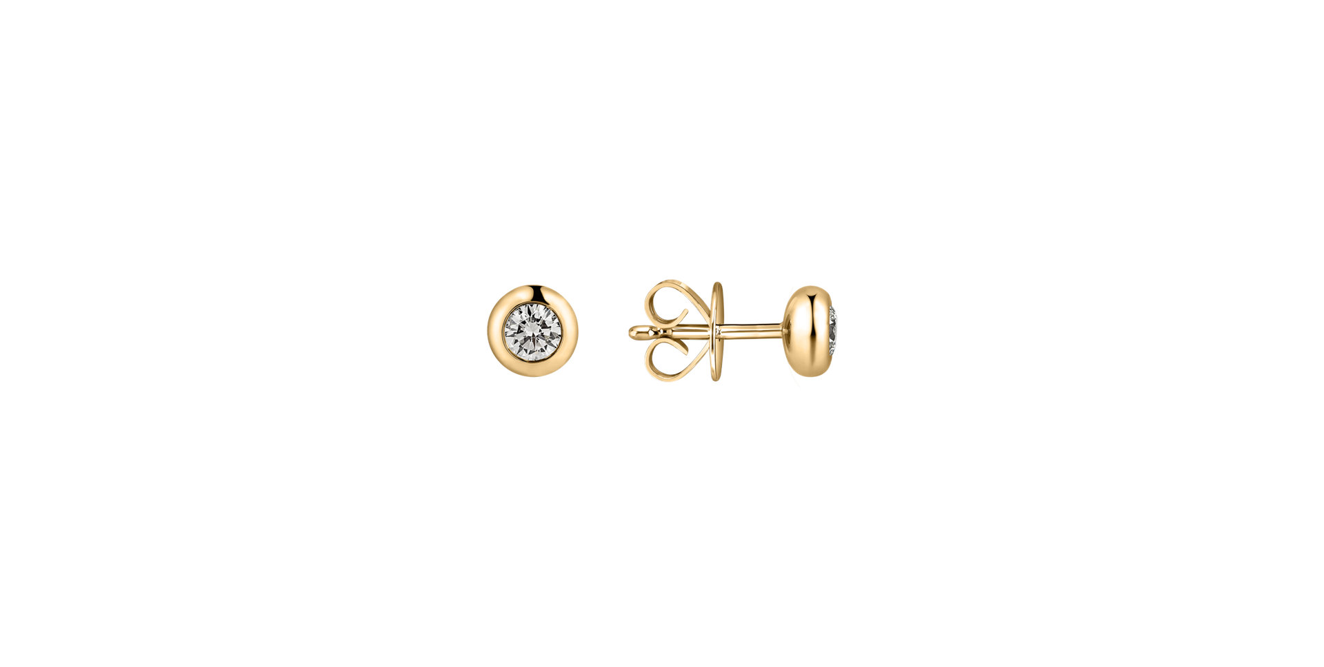Diamond earrings Sparkling Drops