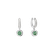 Diamond earrings with Emerald Starshine Essence3