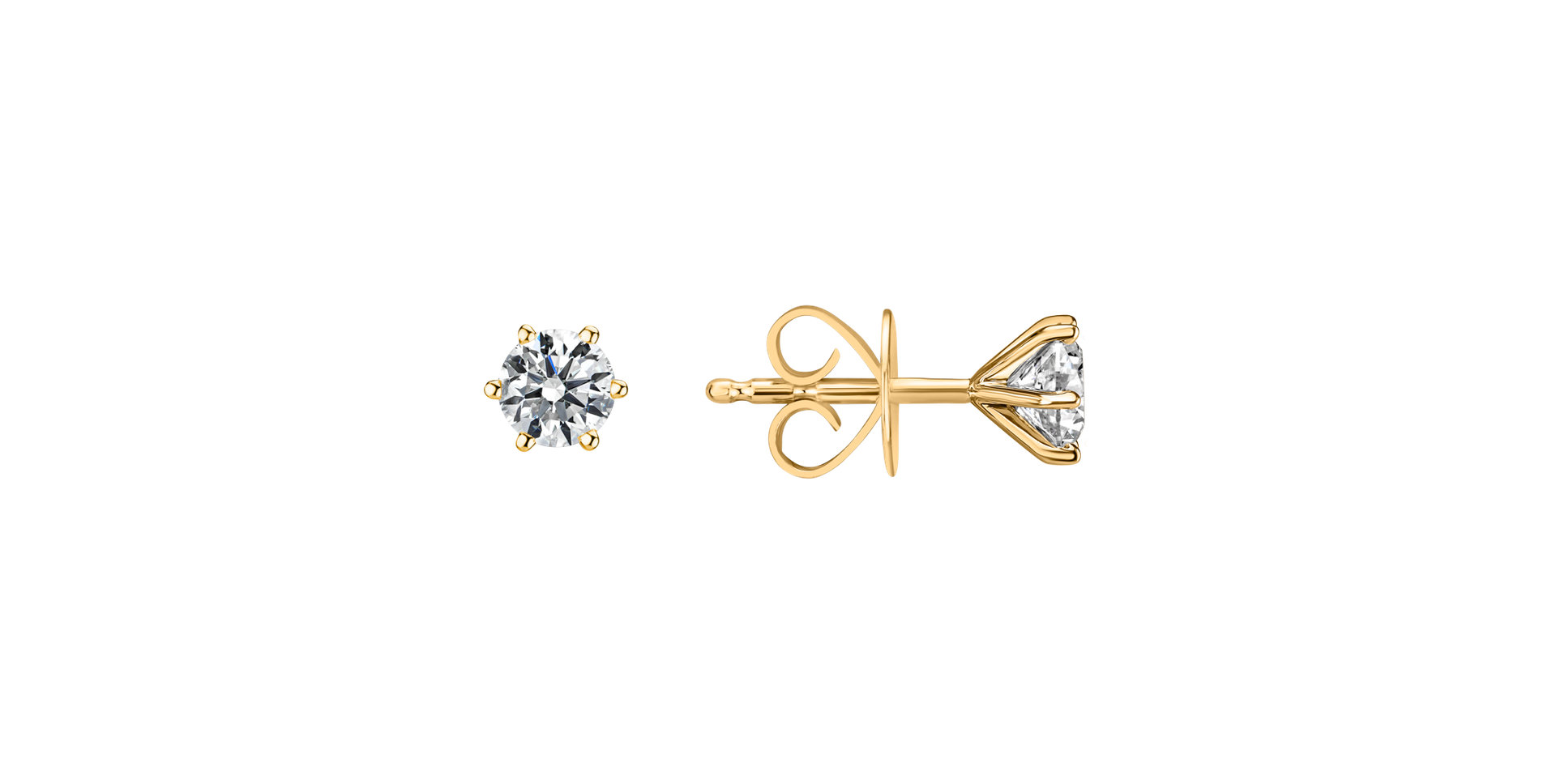 Diamond earrings Vesper Romance