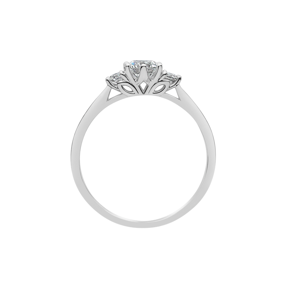 Diamond ring Midnight Serenity