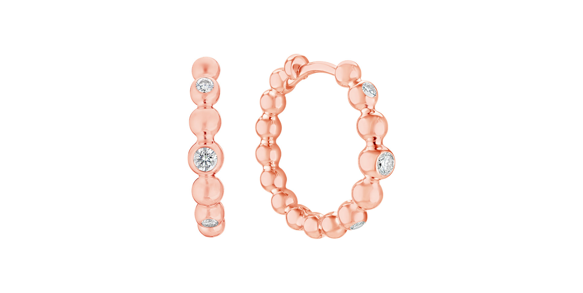 Diamond earrings Shiny Dots