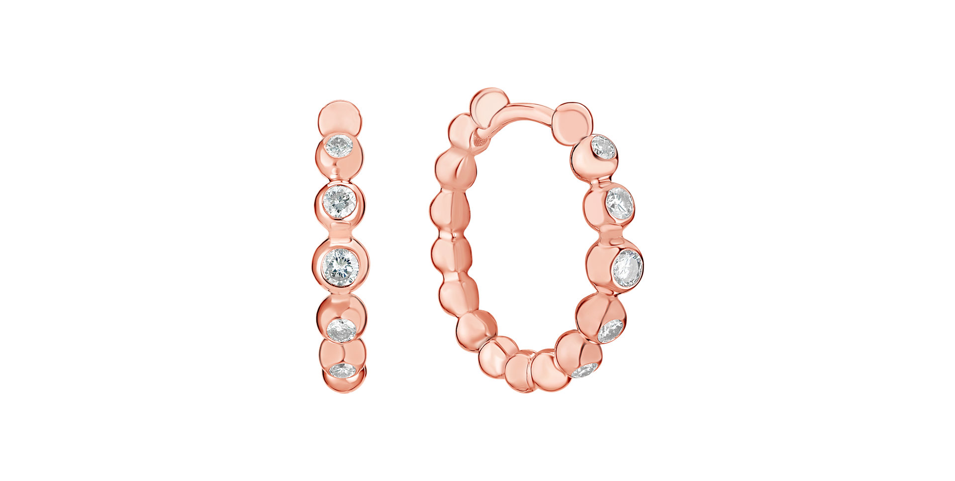 Diamond earrings Shiny Dots