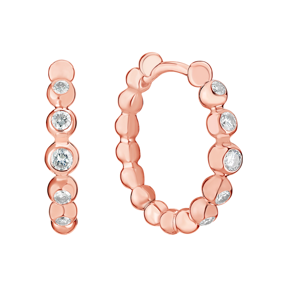 Diamond earrings Shiny Dots