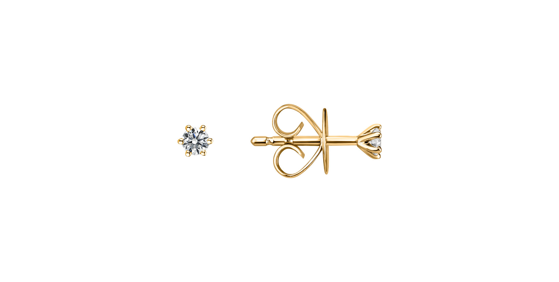 Diamond earrings Vesper Romance