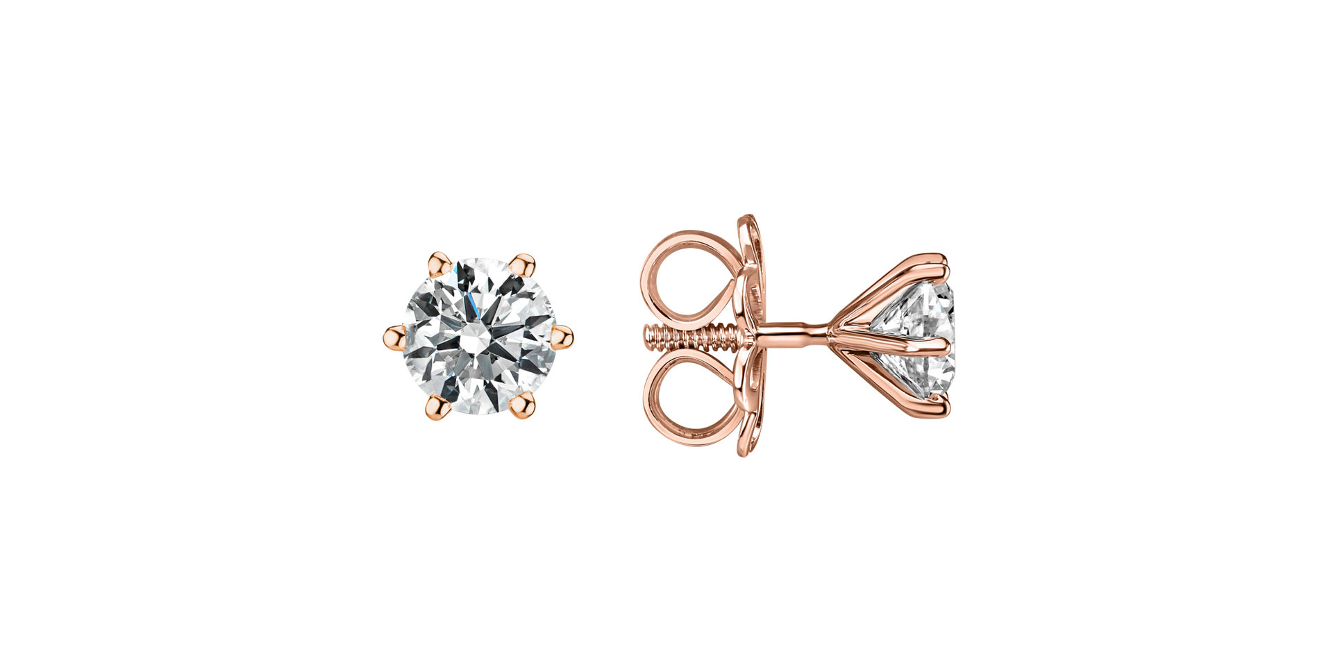 Diamond earrings Vesper Romance