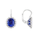 Diamond earrings with Tanzanite Tanzania Dream3