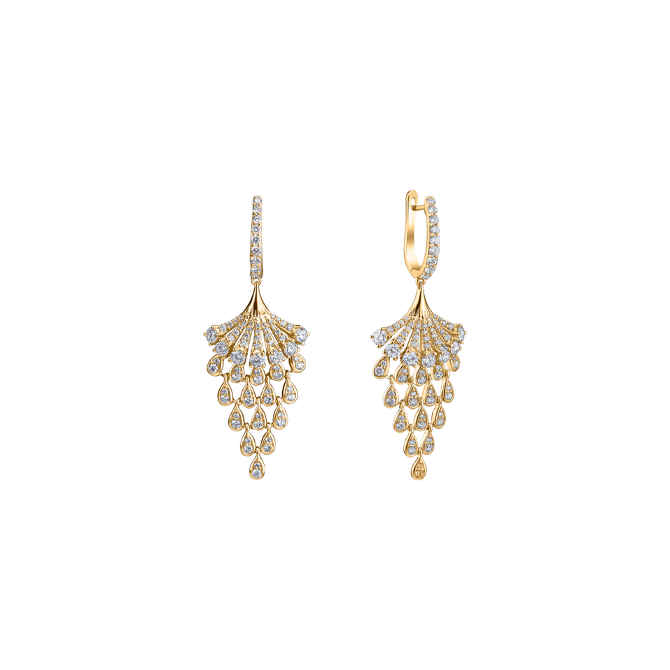 Diamond earrings Royal Mesh