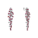 Diamond earrings and Ruby Sparkling Waterfall3
