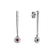 Diamond earrings with Ruby Sparkling Exclamation3