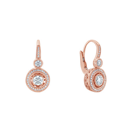 Diamond earrings Monarch Love