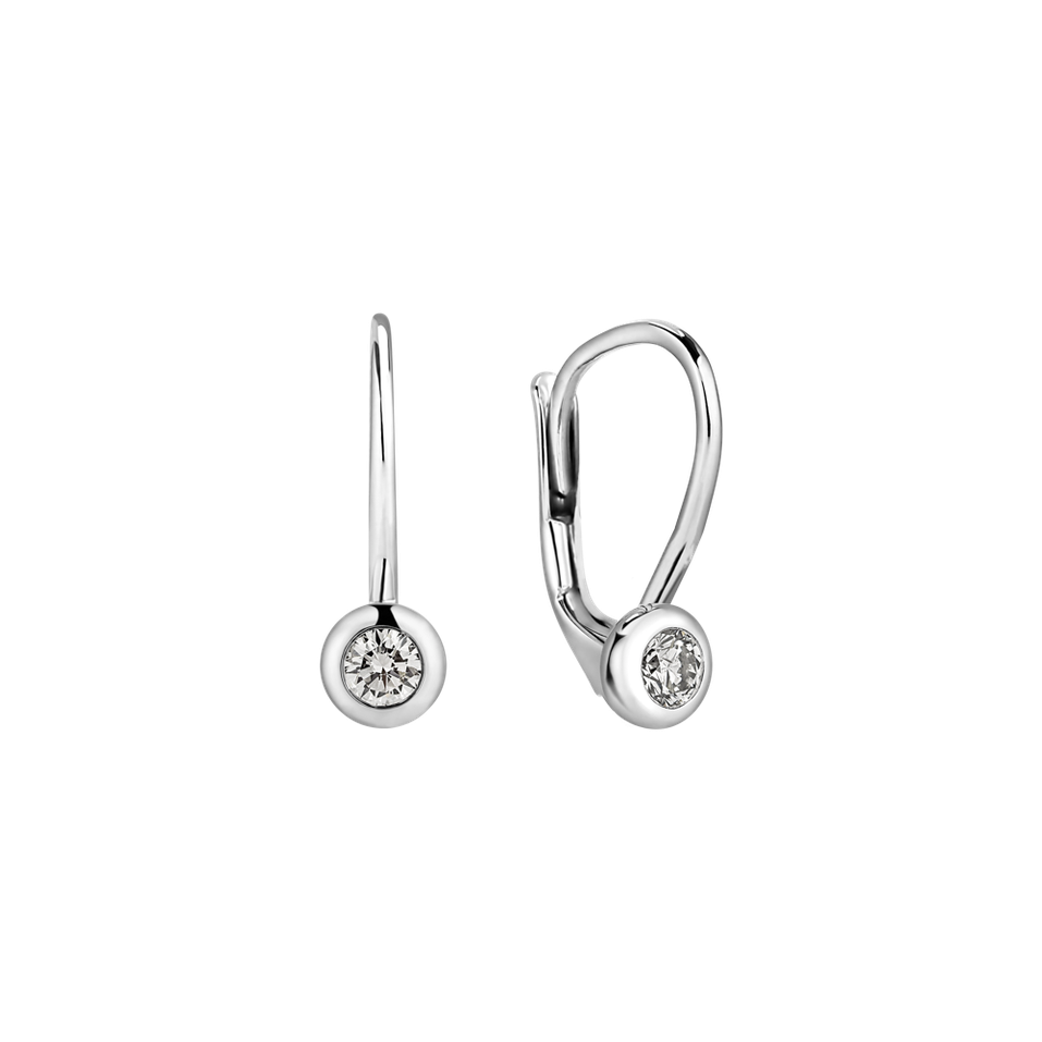 Diamond earrings Sparkling Drops