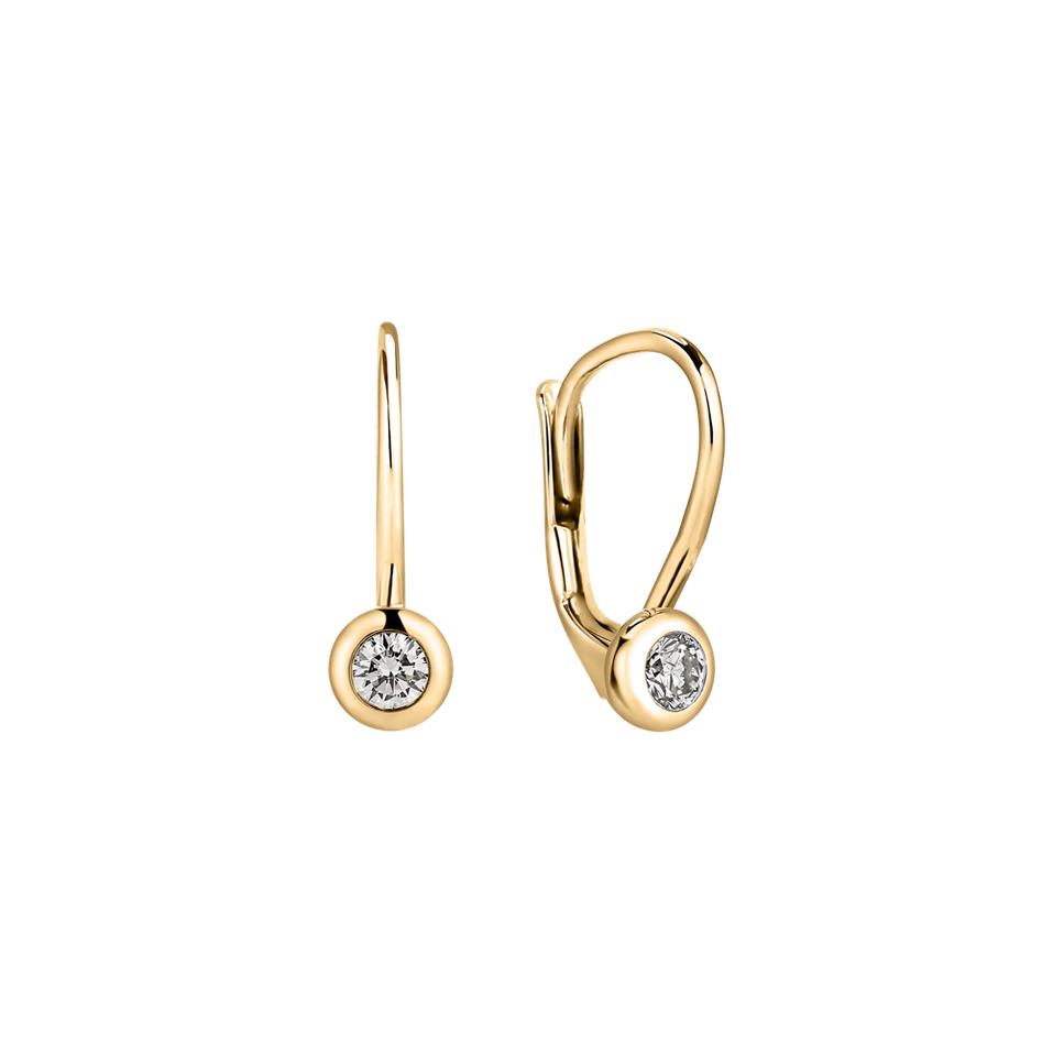 Diamond earrings Sparkling Dots