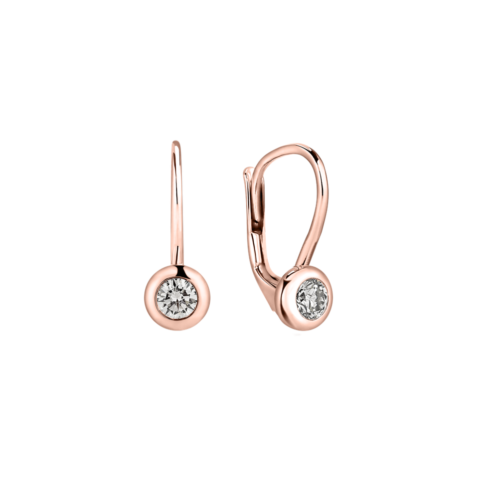 Diamond earrings Sparkling Drops