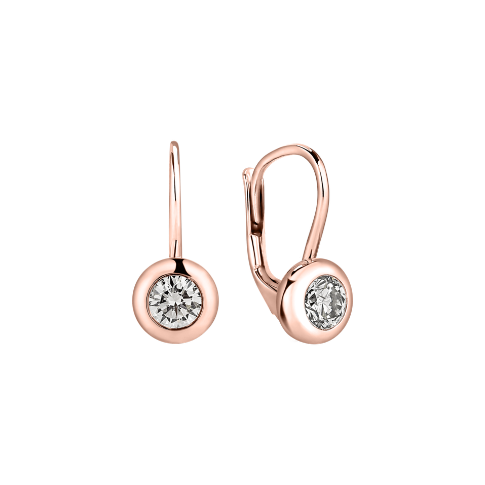 Diamond earrings Sparkling Drops