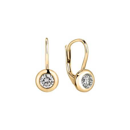 Diamond earrings Sparkling Dots