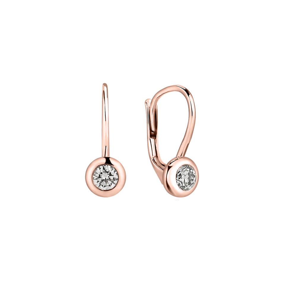 Diamond earrings Sparkling Dots