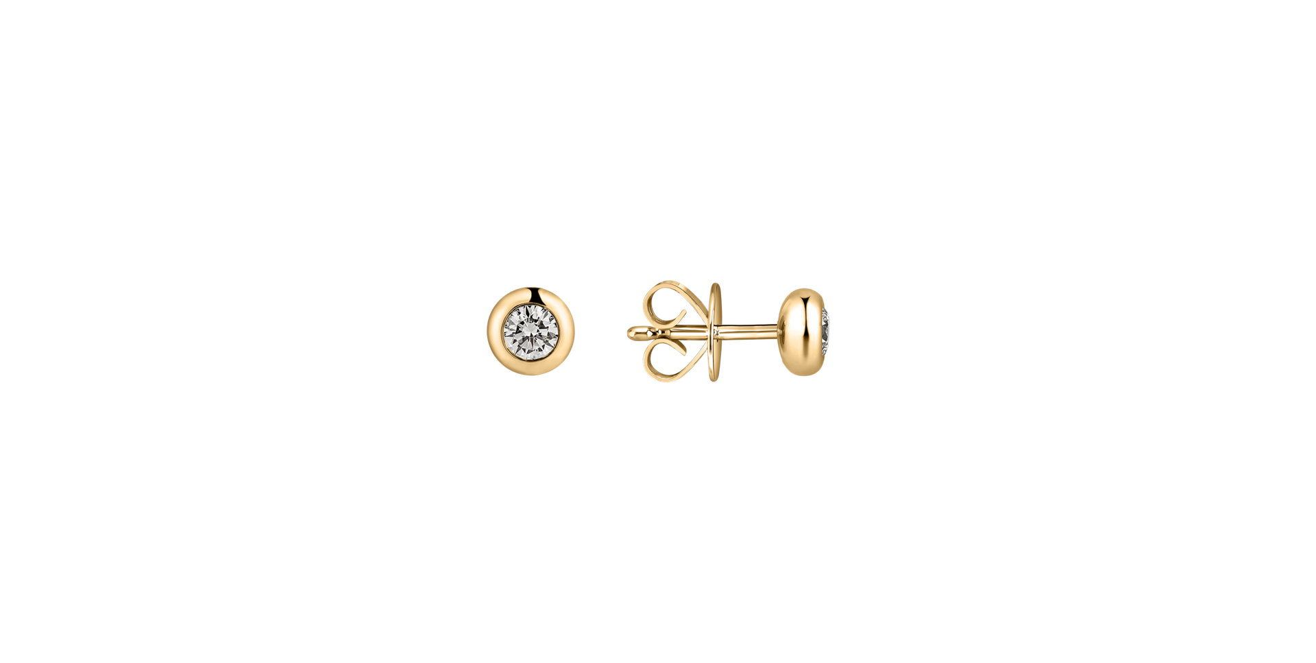 Diamond earrings Sparkling Drops