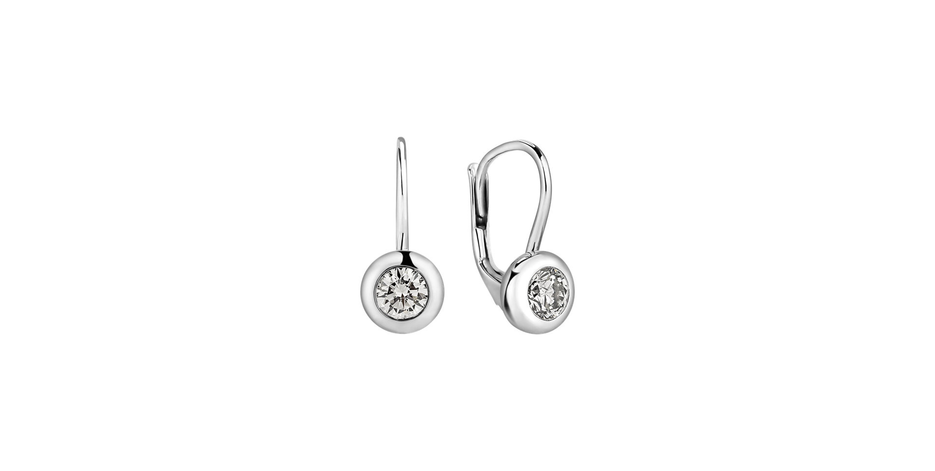 Diamond earrings Sparkling Drops