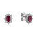 Diamond earrings with Ruby Mary Magdalene3
