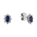 Diamond earrings with Tanzanite Mary Magdalene3