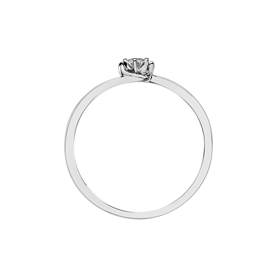 Diamond ring Love Symetry