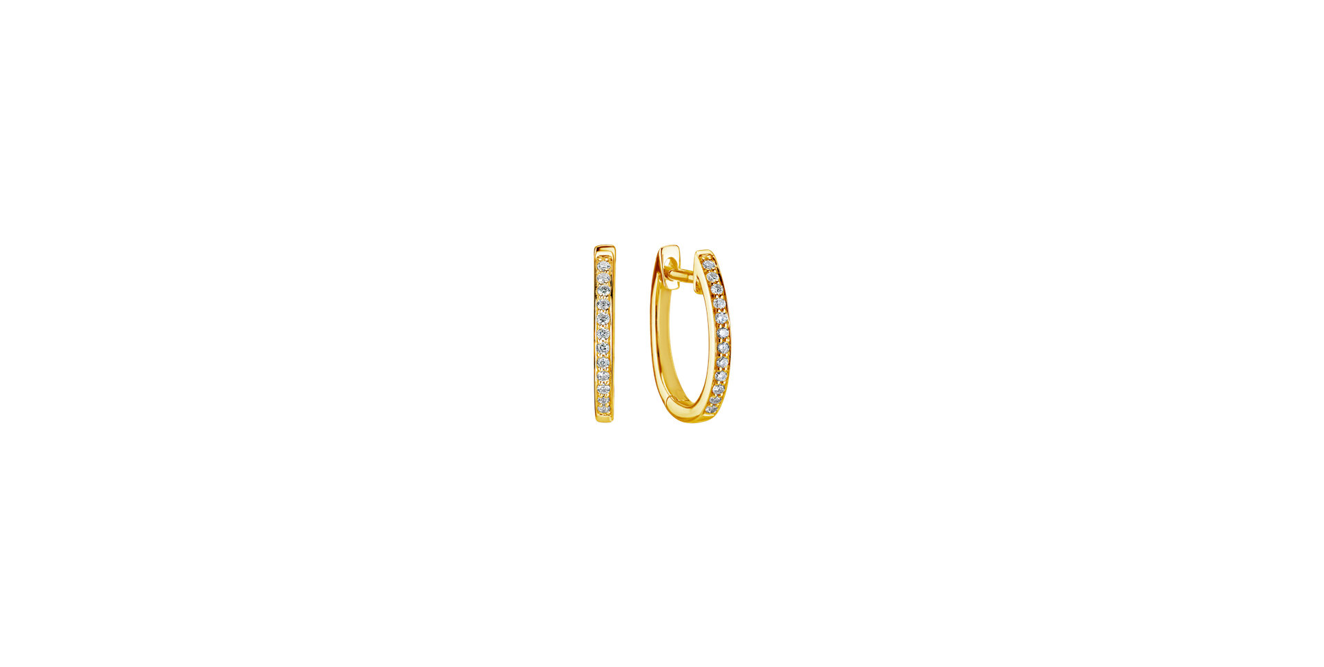 Diamond earrings Magical Loop