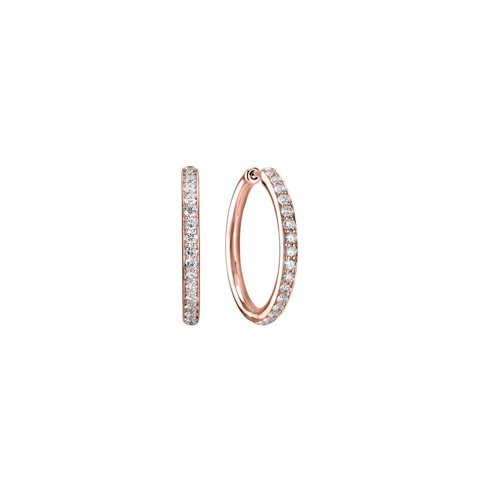 Diamond earrings Midnight Magic