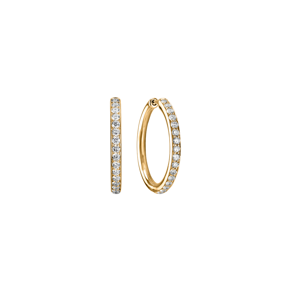 Diamond earrings Midnight Magic