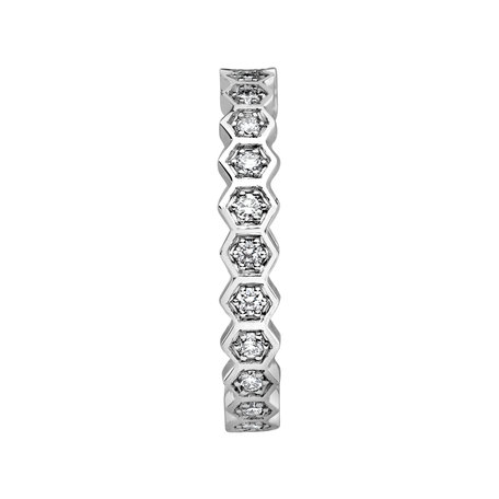 Diamond ring Unique Infinity