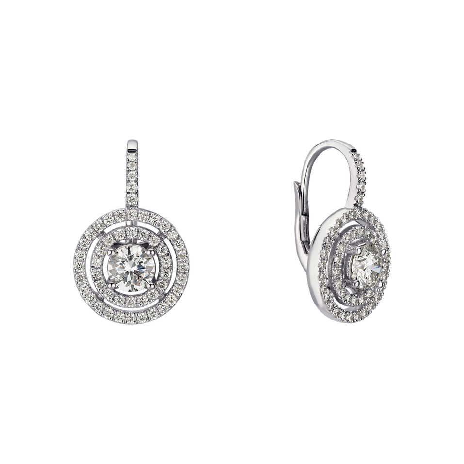 Diamond earrings Shiny Circles
