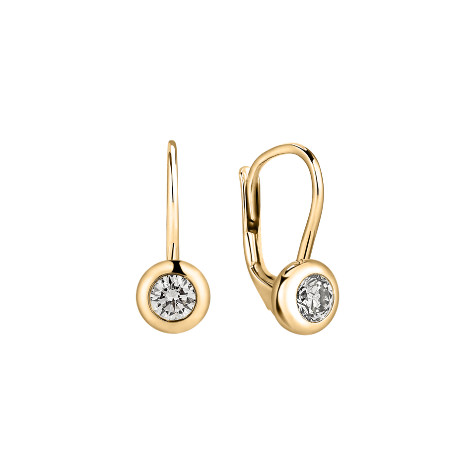 Diamond earrings Sparkling Dots