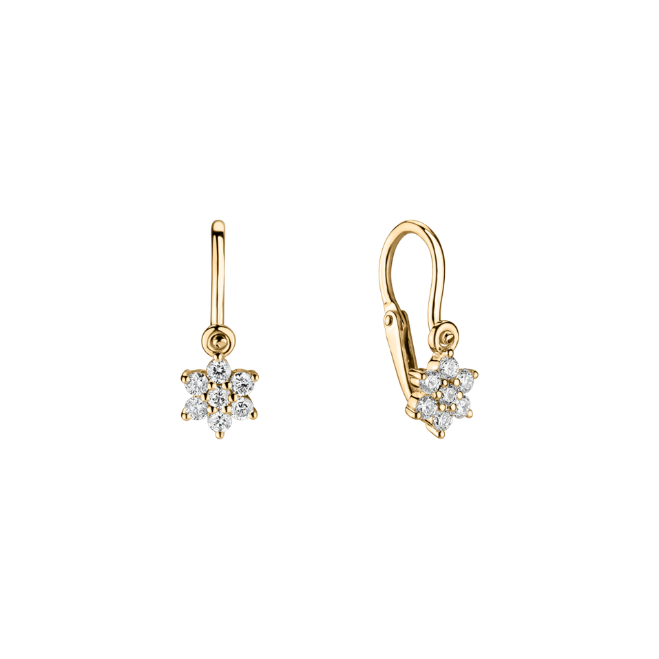 Children's diamond earrings Early Sparks