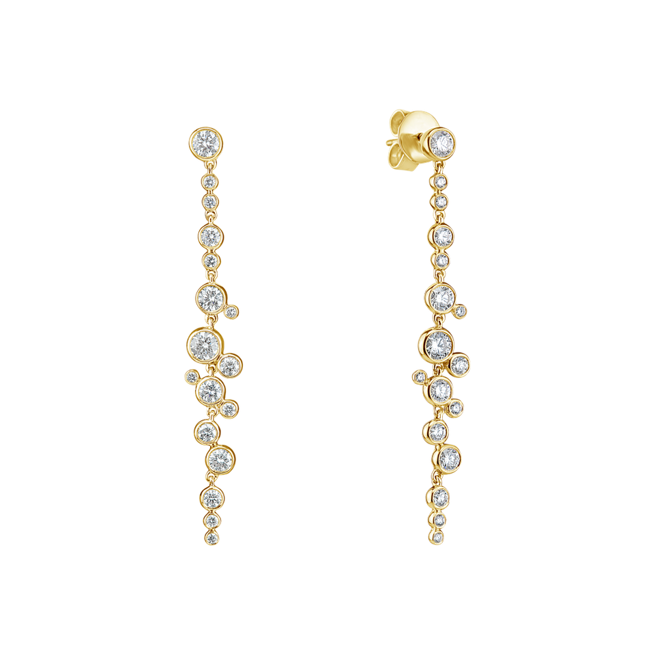 Diamond earrings Heaven Waterfall