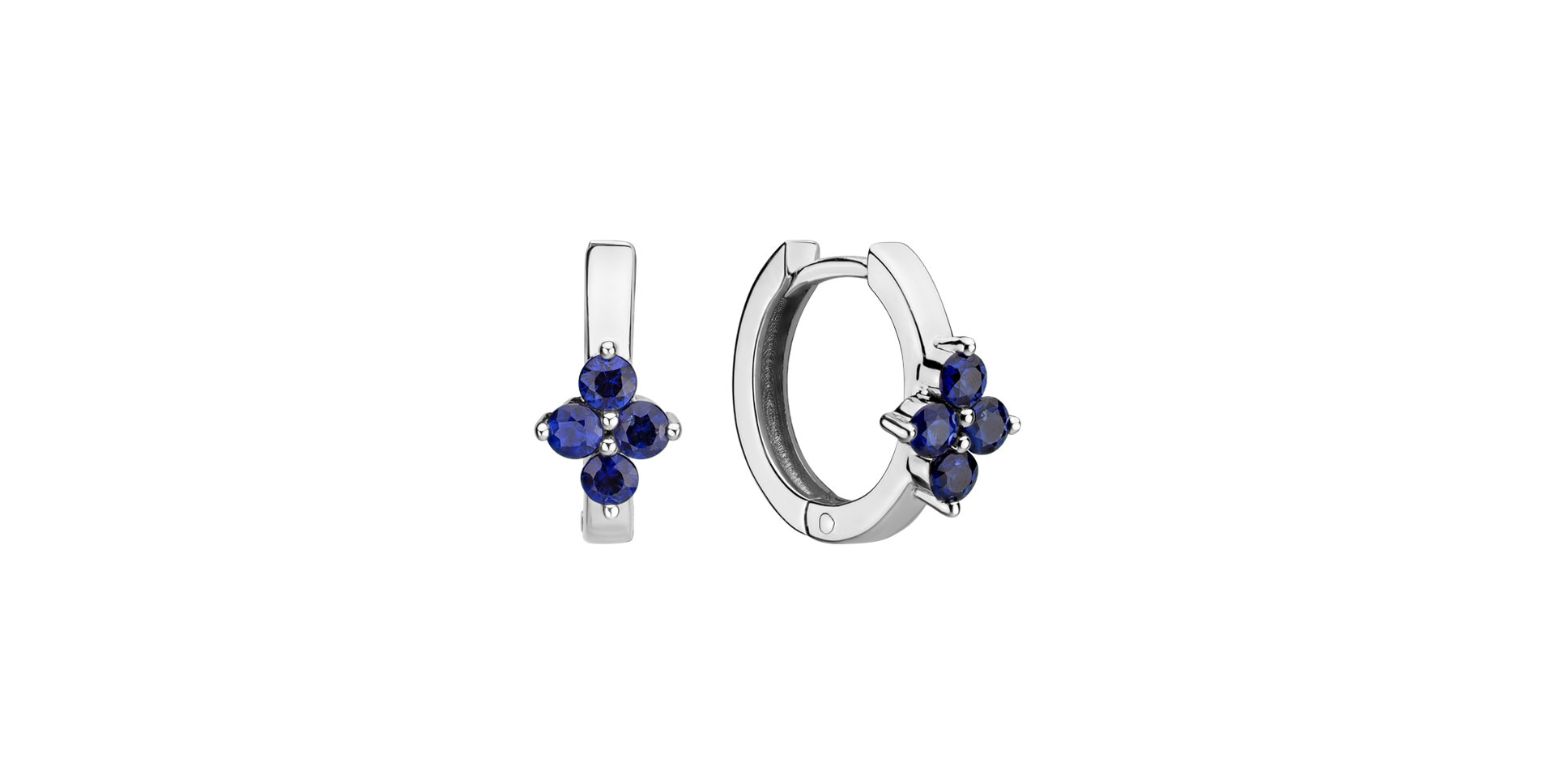 Earrings with Sapphire Sapphire Dream