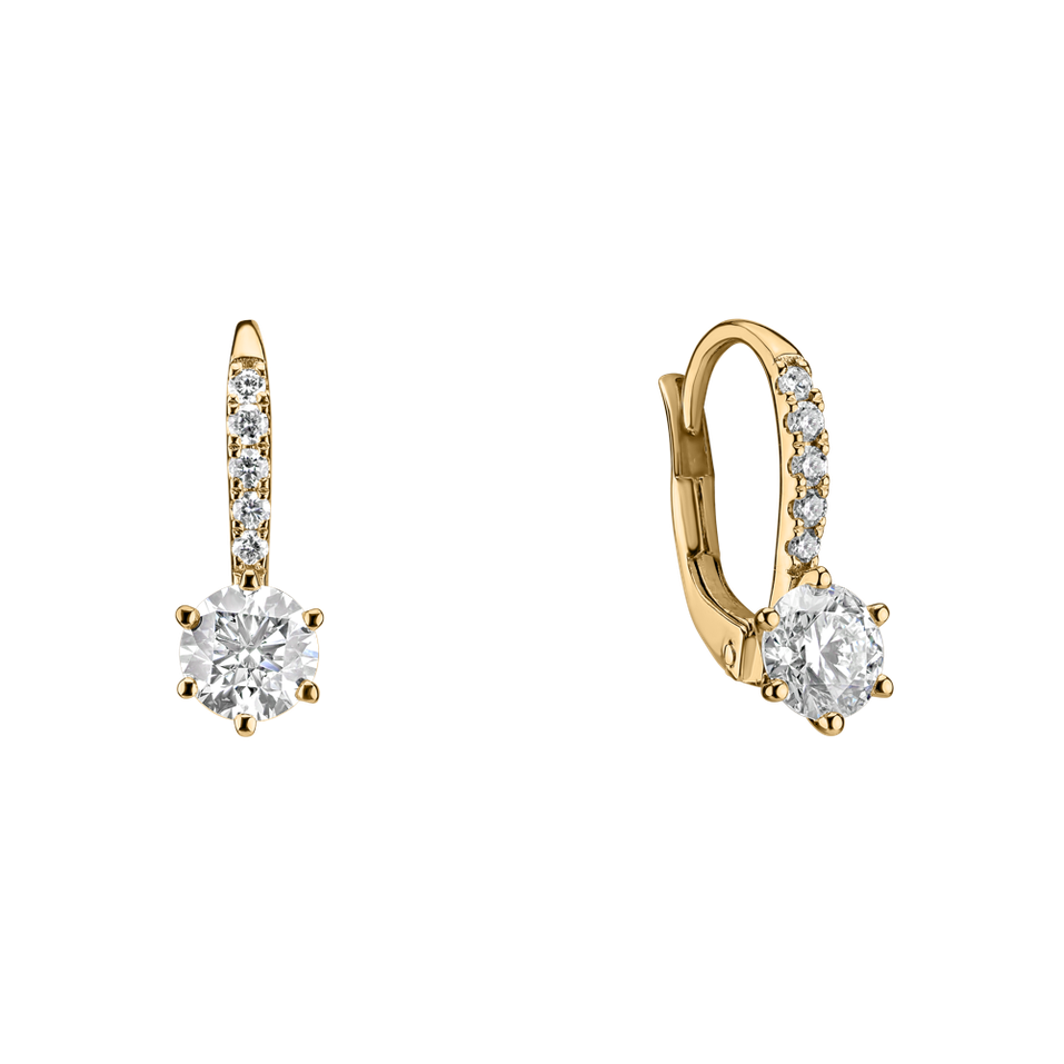 Diamond earrings Essential Glow