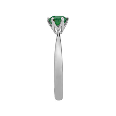 Ring with Emerald Bonbon