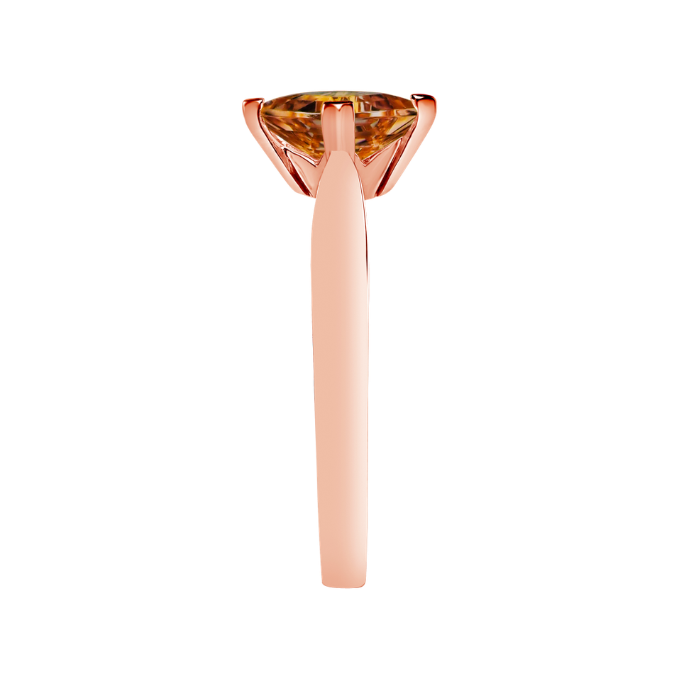 Ring with Citrine Madeira Bonbon