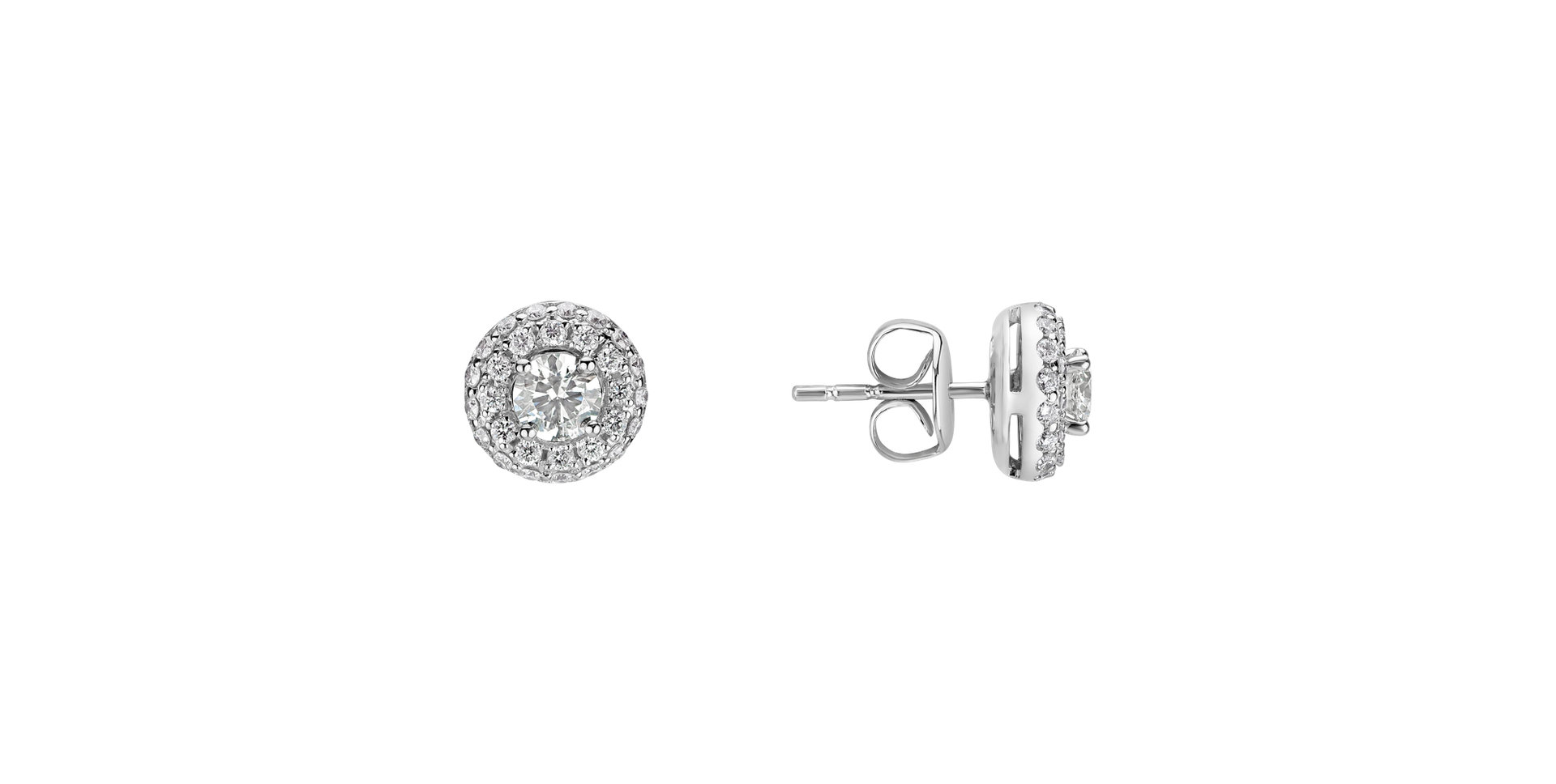 Diamond earrings Royal Circle