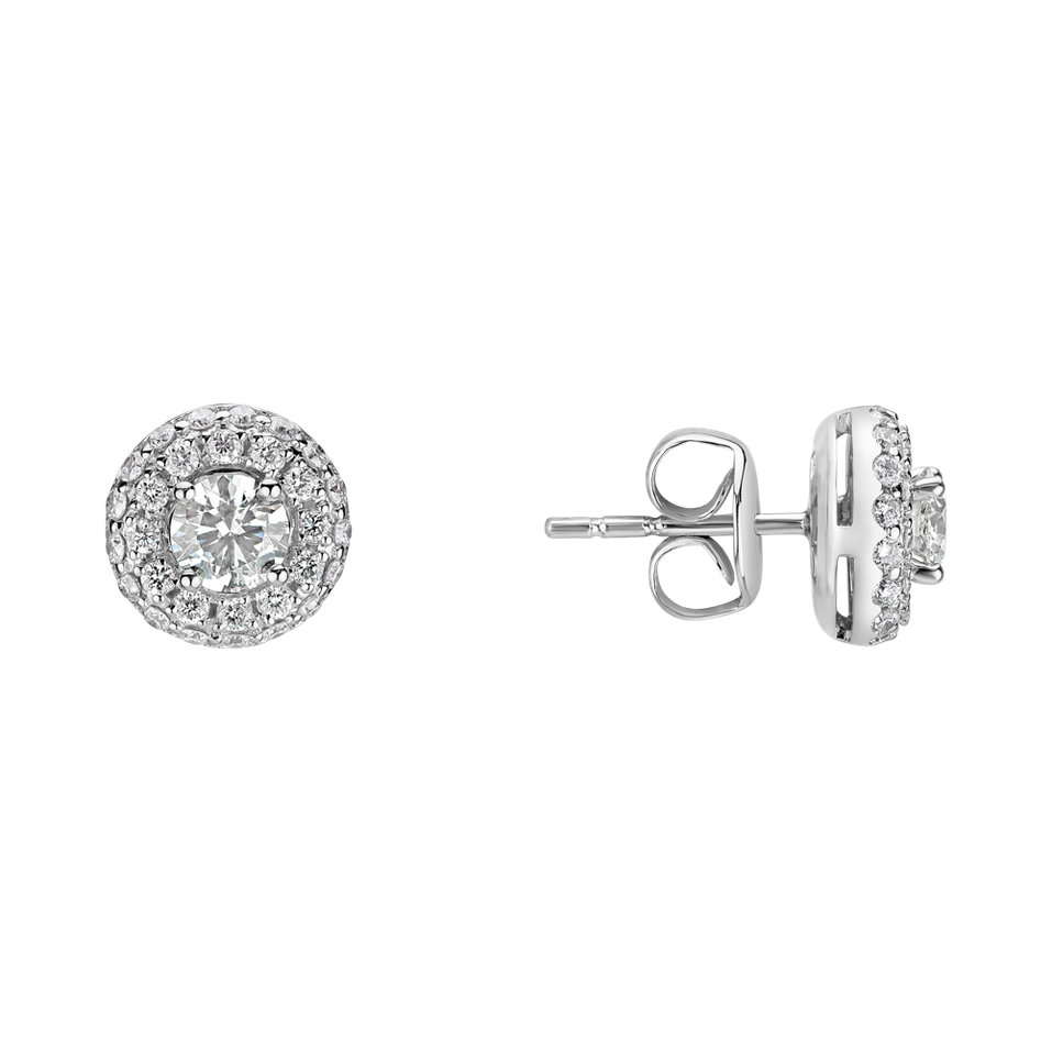 Diamond earrings Royal Circle