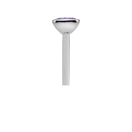 Ring with Amethyst Brazil Bonbon