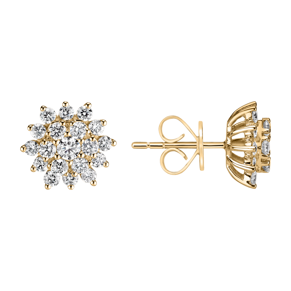 Diamond earrings Evening Sky