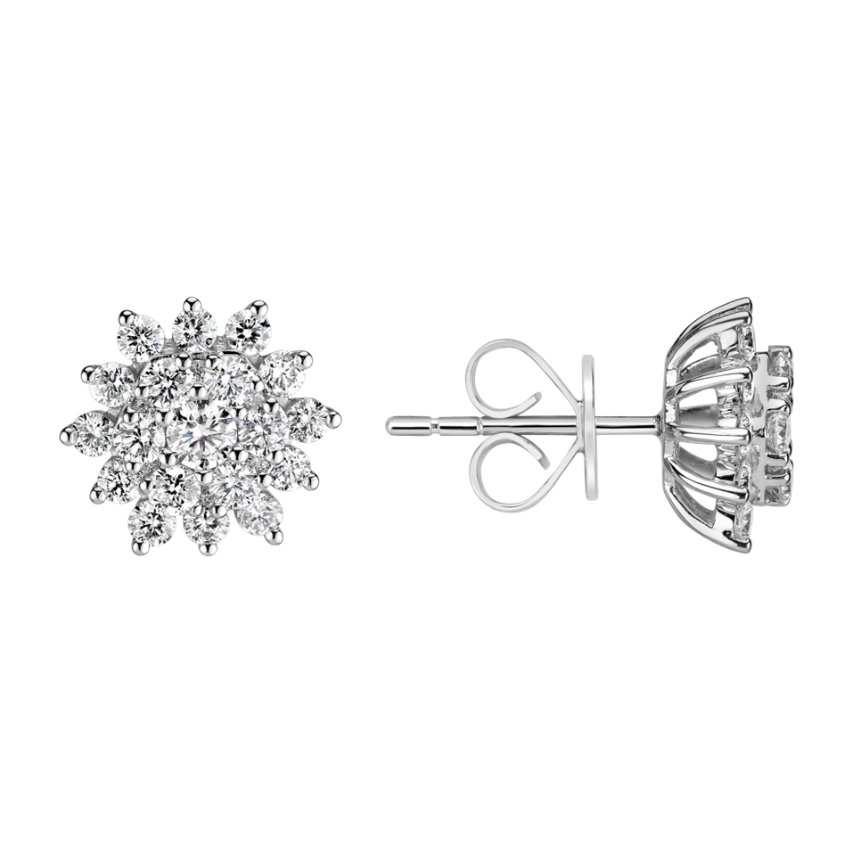 Diamond earrings Evening Sky