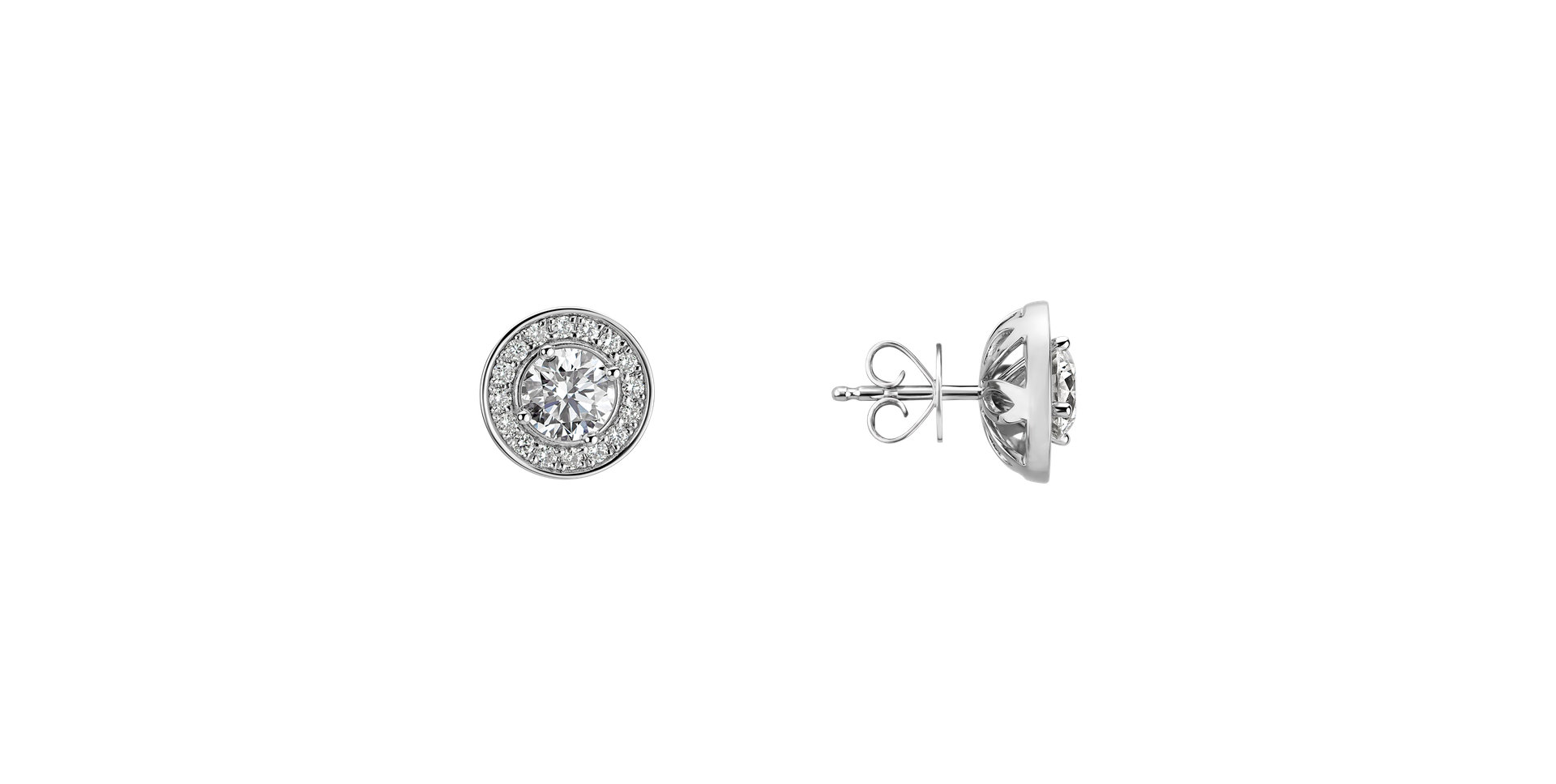 Diamond earrings Sparkling Rain