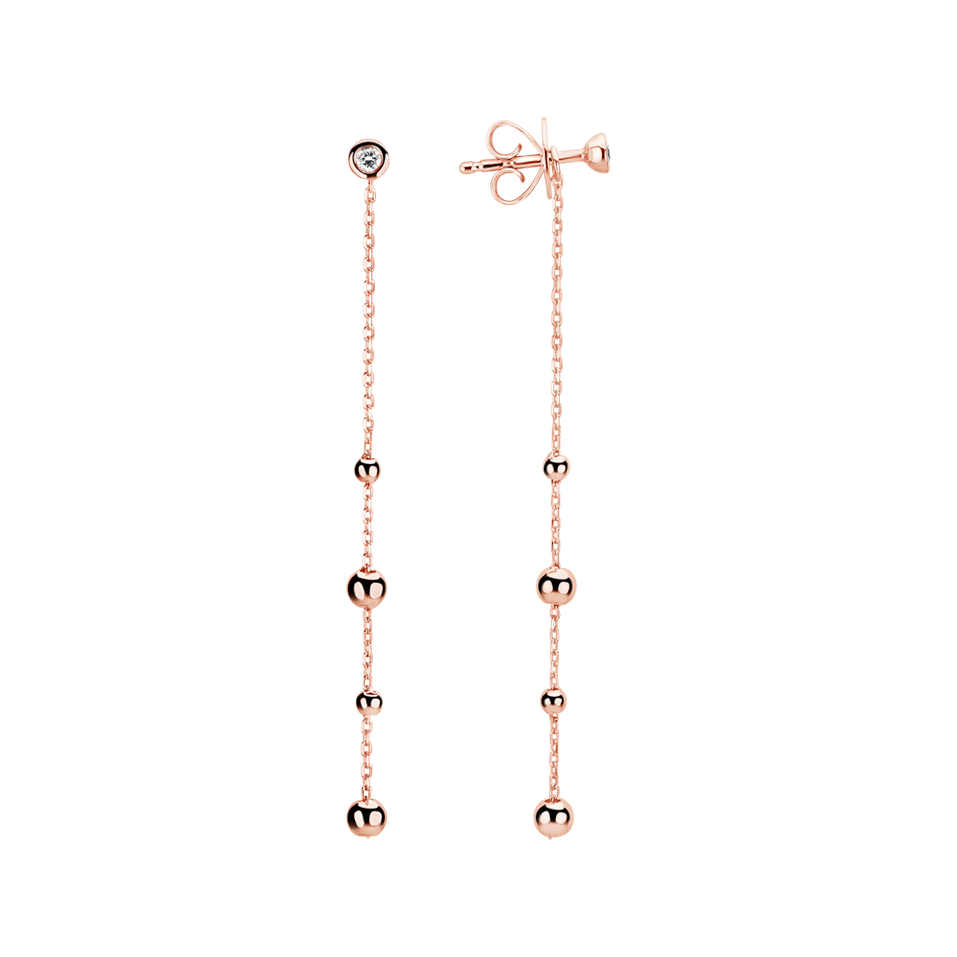 Diamond earrings Drops Waterfall