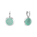 Diamond earrings with Chalcedony Simply Blossom3