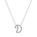 Diamond necklace Curly Glitter D3