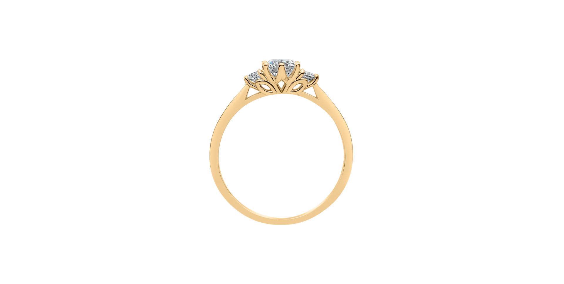 Diamond ring Midnight Serenity