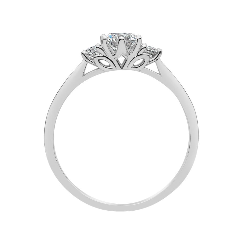 Diamond ring Midnight Serenity